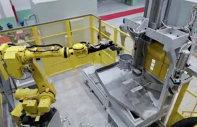 弗克夹爪在压铸行业应用案例：宁波宗轩机器人高温高压适配解决方案