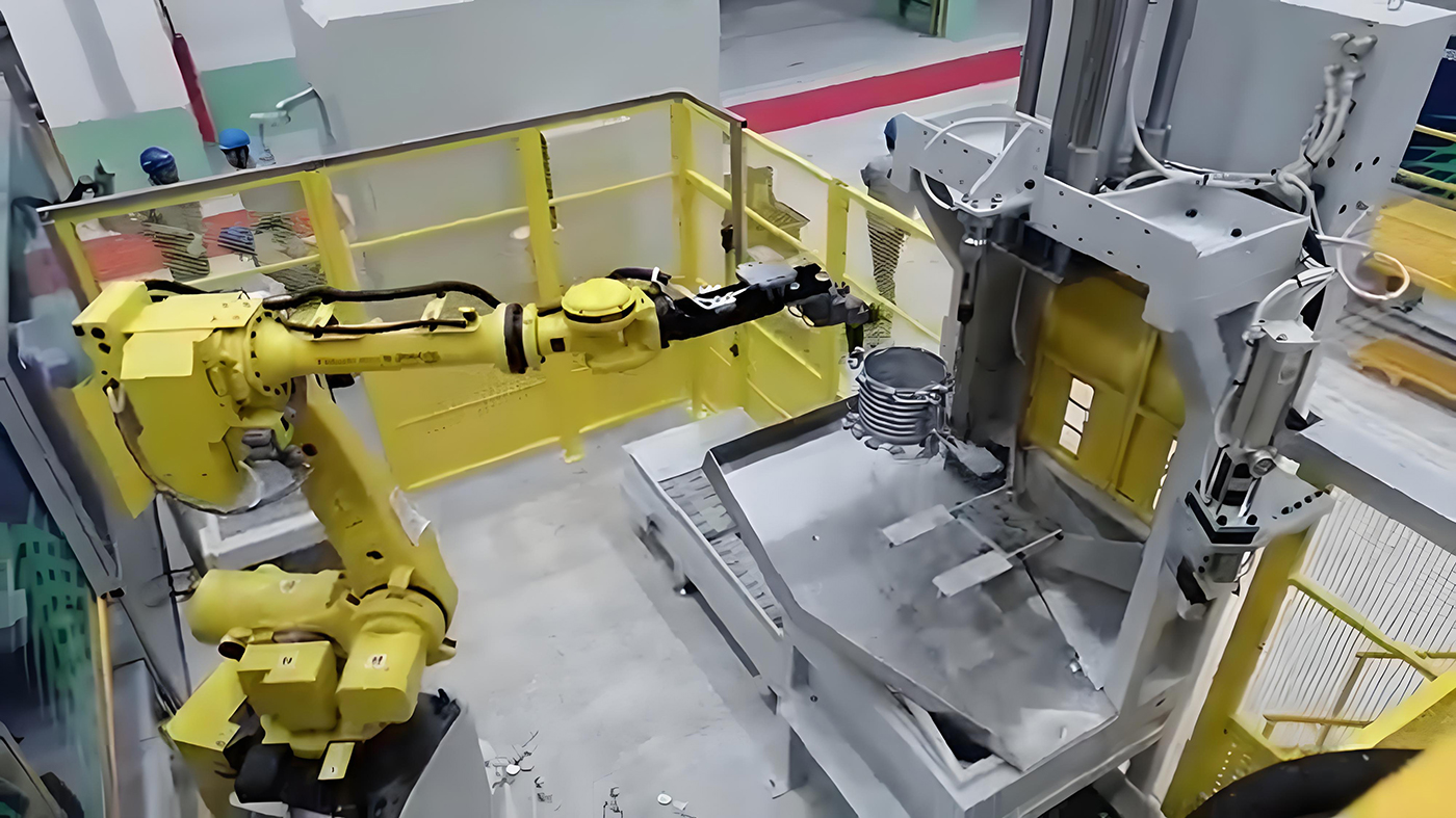 FOUK夹爪在压铸行业应用案例:宁波宗轩机器人高温高压适配解决方案 FOUK夹爪在压铸行业应用案例:宁波宗轩机器人高温高压适配解决方案