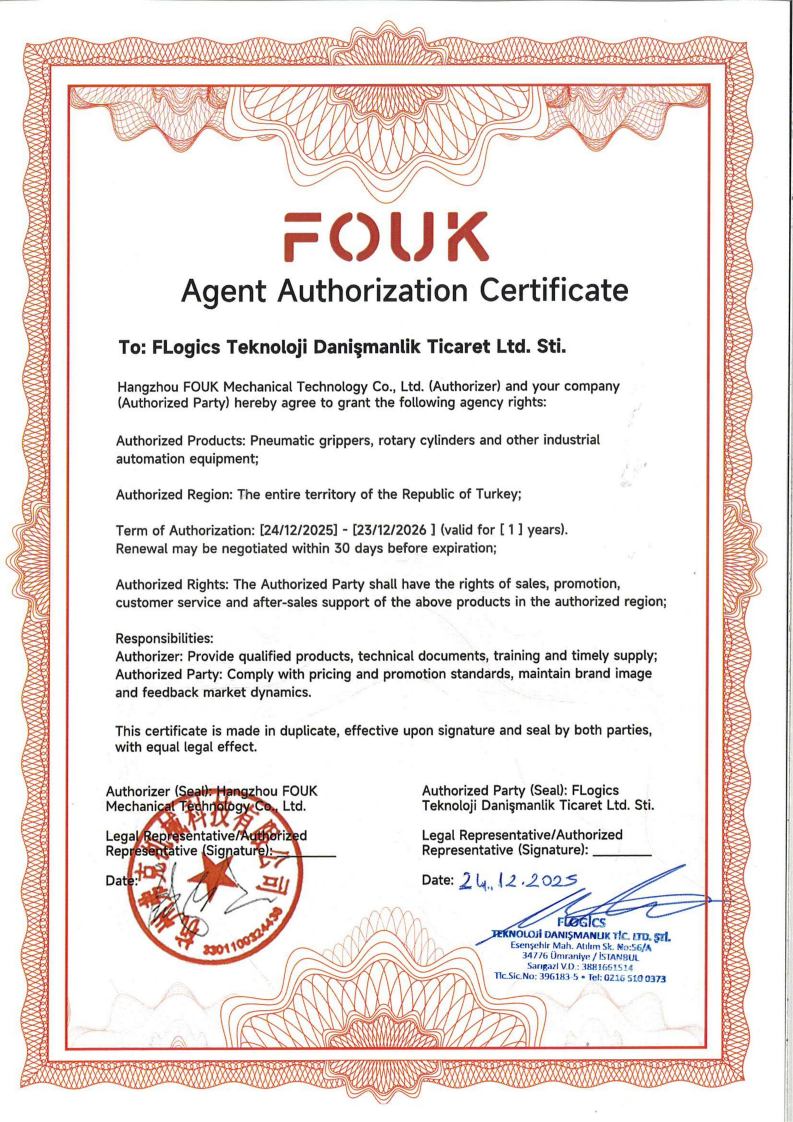 FOUK China Partners with Turkey's FLOGICS as Regional Agent, a Milestone in Global Expansion FOUK China Partners with Turkey's FLOGICS as Regional Agent, a Milestone in Global Expansion